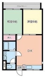 TMTハイツの物件間取画像